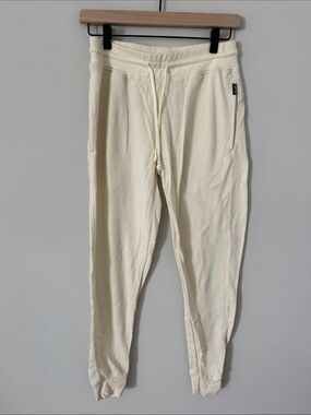 Woolly Cream Merino Wool Joggers